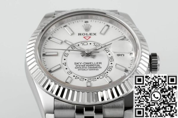 Rolex Sky Dweller watch ZF Factory M336934-0004 White Dial