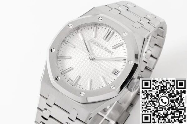 Royal Oak ZF Watch AP 15510ST.OO.1320ST.08 silver Dial