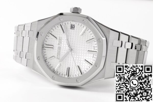 Royal Oak ZF Watch AP 15510ST.OO.1320ST.08 silver Dial