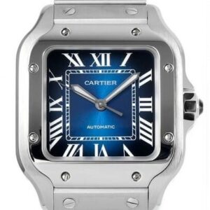 Replica Cartier Watch BV De Santos WSSA0063 Gradient Blue