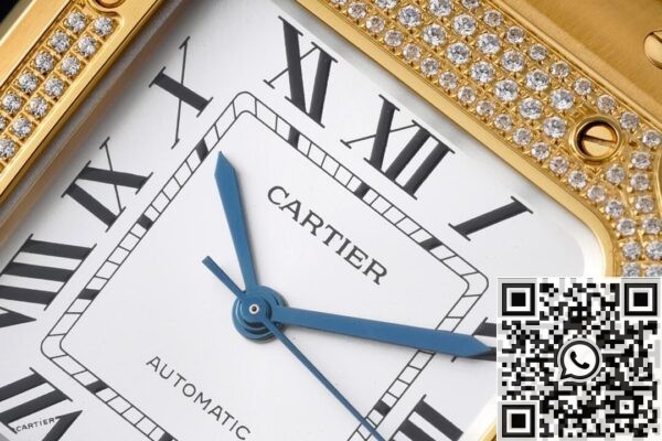 Cartier Watch Replica BV Factory De Santos WJSA0010 Gold