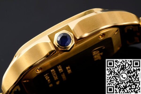 Cartier Watch Replica BV Factory De Santos WJSA0010 Gold