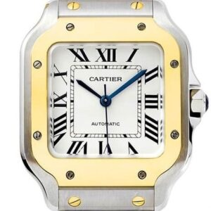 Replica Cartier BV Factory De Santos W2SA0016 Silver Watch