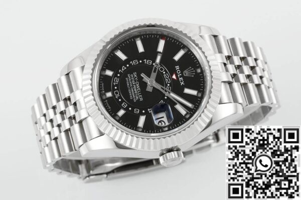 Rolex Replica Bright Black ZF Sky Dweller M336934-0008 Dial