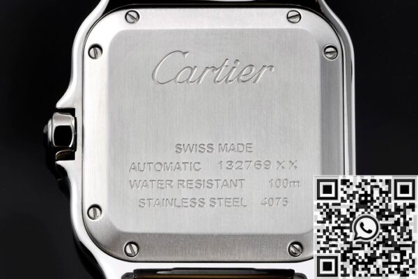 Replica Cartier BV Factory De Santos W2SA0016 Silver Watch