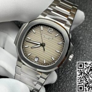 Replica Patek Philippe 3K Nautilus 7118/1A-011 Smoke Gray Dial