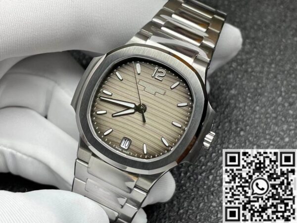 Replica Patek Philippe 3K Nautilus 7118/1A-011 Smoke Gray Dial