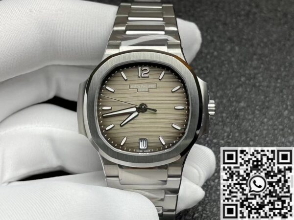 Replica Patek Philippe 3K Nautilus 7118/1A-011 Smoke Gray Dial