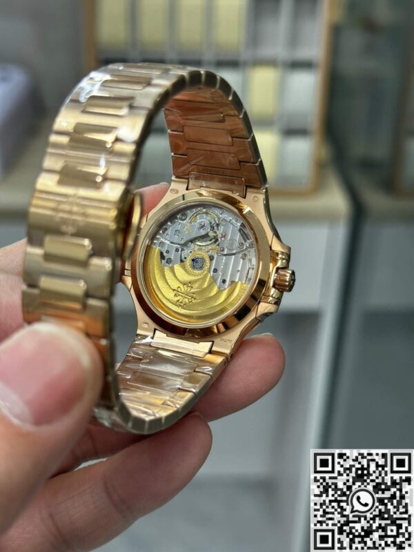 Replicas Patek Philippe Nautilus 7118/1R-010 Honey Gold Gloss