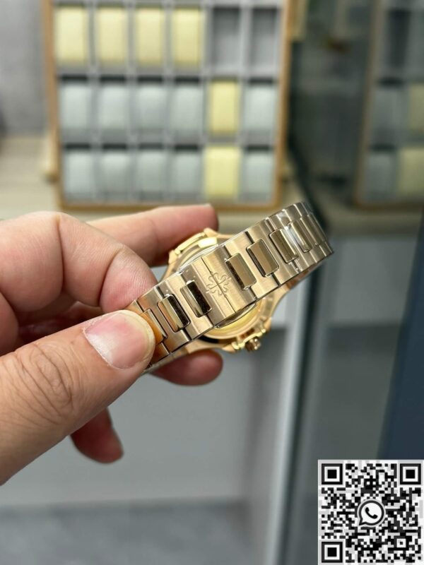 Replicas Patek Philippe Nautilus 7118/1R-010 Honey Gold Gloss