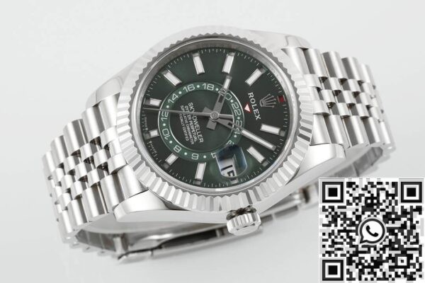 Rolex Replica Mint Green ZF Sky Dweller M336934-0002 Dial