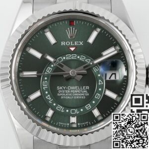 Rolex Replica Mint Green ZF Sky Dweller M336934-0002 Dial