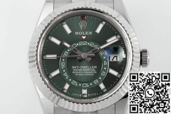 Rolex Replica Mint Green ZF Sky Dweller M336934-0002 Dial