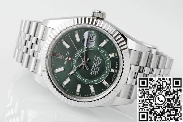 Rolex Replica Mint Green ZF Sky Dweller M336934-0002 Dial