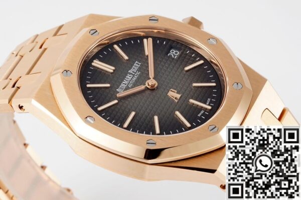 ZF Fake Audemars Piguet 16202OR.OO.1240OR.02 Smoky Gray