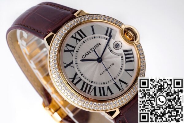 AF Factory Cartier Replica Ballon Bleu De WJBB0056 Silver Gray