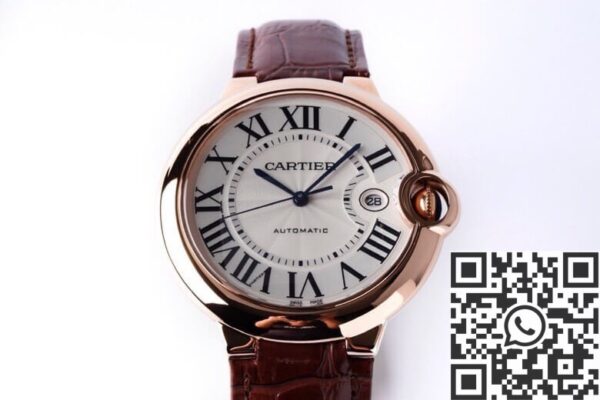 Cartier Replica Watch AF Ballon Bleu De WGBB0017 Silver Dial