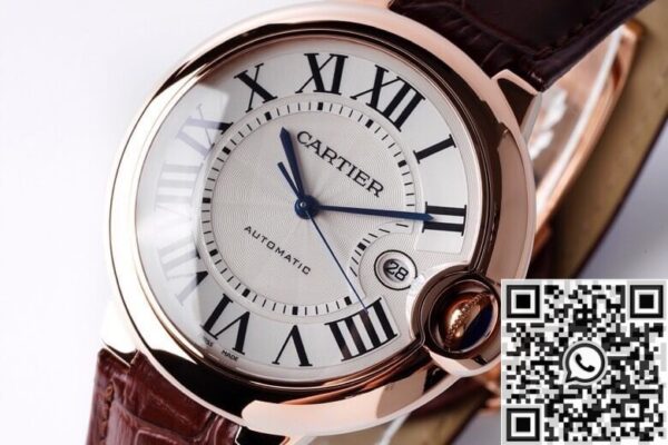 Cartier Replica Watch AF Ballon Bleu De WGBB0017 Silver Dial