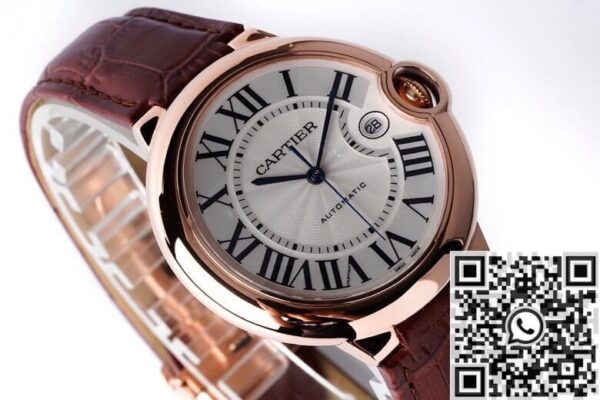 Cartier Replica Watch AF Ballon Bleu De WGBB0017 Silver Dial