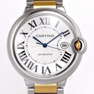 AF Cartier Replica Ballon Bleu De W2BB0031 Silver Dial