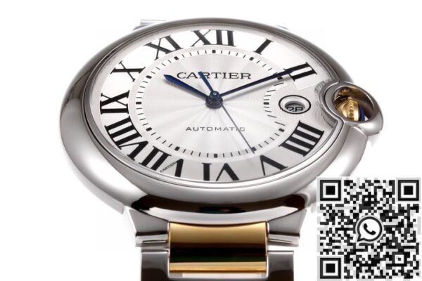 AF Cartier Replica Ballon Bleu De W2BB0031 Silver Dial