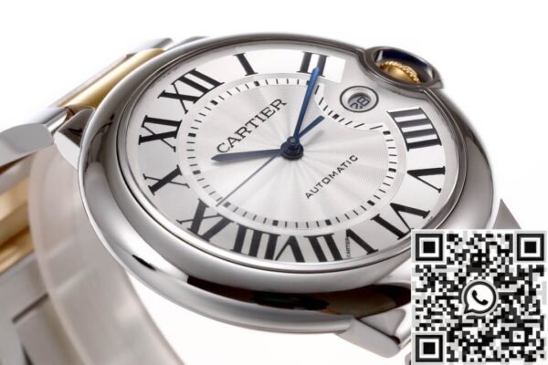 AF Cartier Replica Ballon Bleu De W2BB0031 Silver Dial