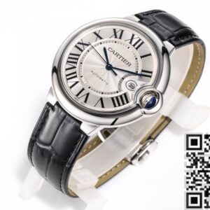 Cartier Watch Replica AF Ballon Bleu WSBB0026 Silver Gray Dial