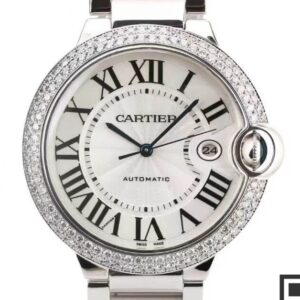 Cartier Replica AF Ballon Bleu WE9009Z3 Silver Dial Size 42mm