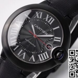 Replica Cartier Ballon Bleu AF WSBB0015 Black Dial Size 42mm