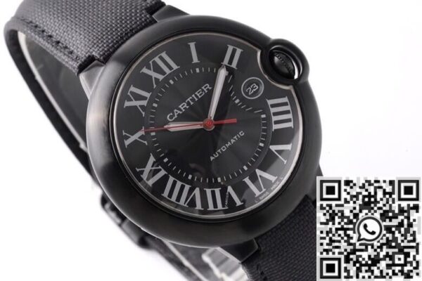 Replica Cartier Ballon Bleu AF WSBB0015 Black Dial Size 42mm