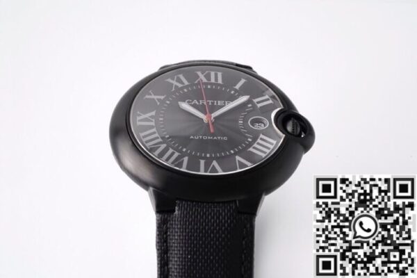 Replica Cartier Ballon Bleu AF WSBB0015 Black Dial Size 42mm