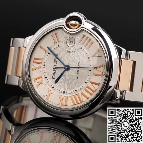 Cartier Ballon Bleu Replica AF W6920095 Silver Dial Size 42mm