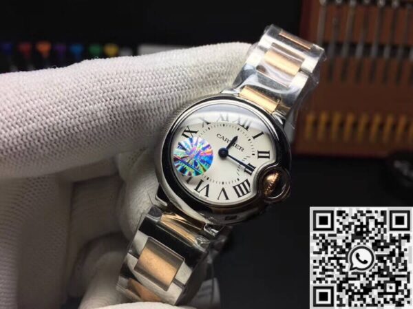 AF Factory Cartier Quartz Ballon Bleu De W69007Z3 Size 28