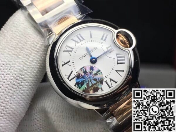 AF Factory Cartier Quartz Ballon Bleu De W69007Z3 Size 28