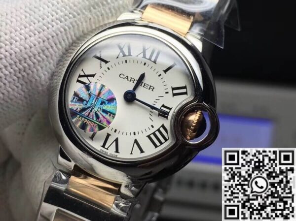 AF Factory Cartier Quartz Ballon Bleu De W69007Z3 Size 28