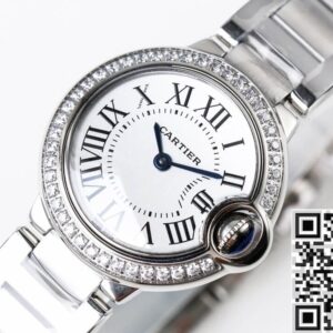 Replica Cartier Quartz Watch AF Ballon Bleu W4BB0015 Size 28