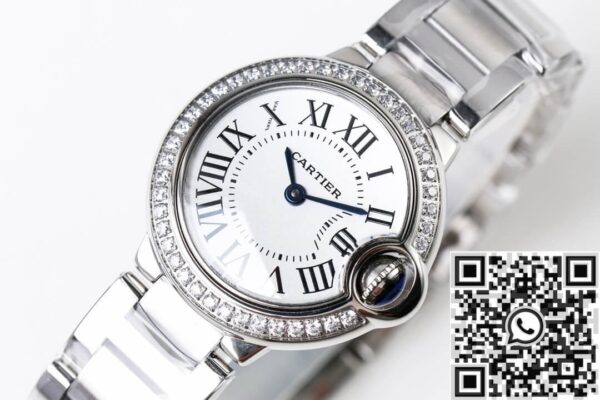 Replica Cartier Quartz Watch AF Ballon Bleu W4BB0015 Size 28