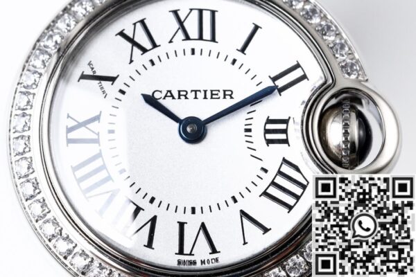 Replica Cartier Quartz Watch AF Ballon Bleu W4BB0015 Size 28