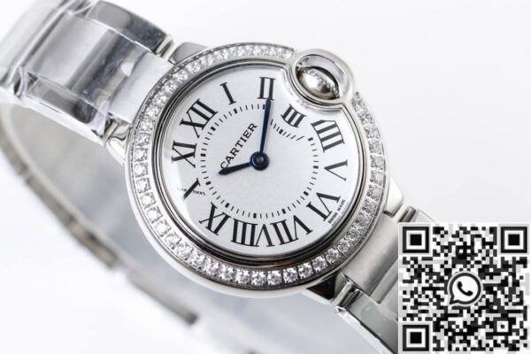 Replica Cartier Quartz Watch AF Ballon Bleu W4BB0015 Size 28