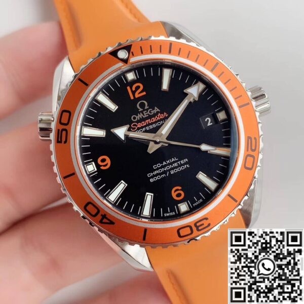 VS Omega Diver 600M Seamaster 232.32.42.21.01.001 Black Dial