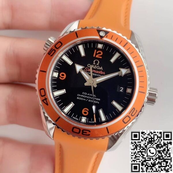 VS Omega Diver 600M Seamaster 232.32.42.21.01.001 Black Dial