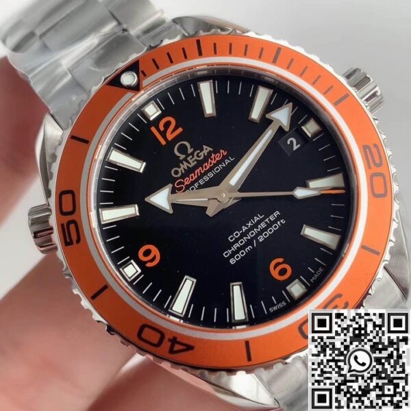 VS Seamaster Diver 600M Omega 232.30.46.21.01.002 Black Dial