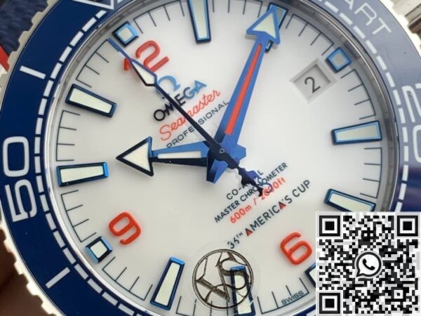 Omega Seamaster America's Cup 215.32.43.21.04.001 White Dial