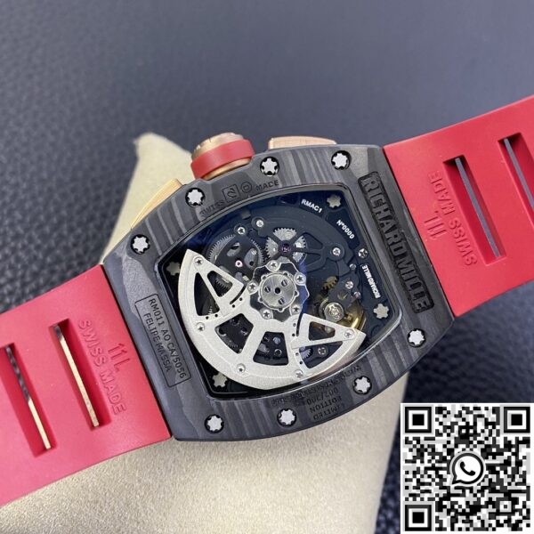 Replica Richard Mille Felipe Massa - RM011 V3 Red Rubber