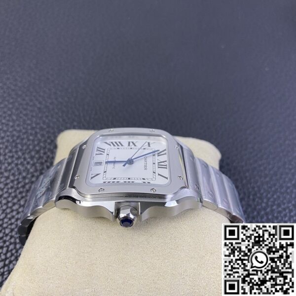 Fake Cartier Santos - BV Factory WSSA0009 White Dial