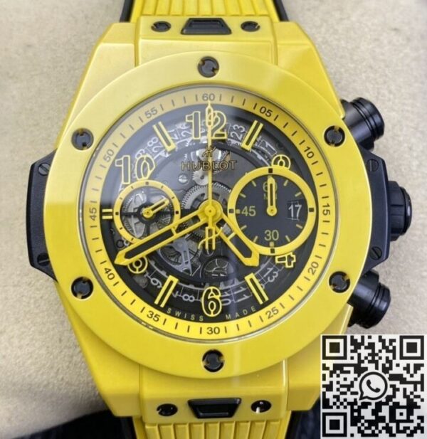 Hublot Big Bang Replica - BBF Factory Unico Yellow Ceramics