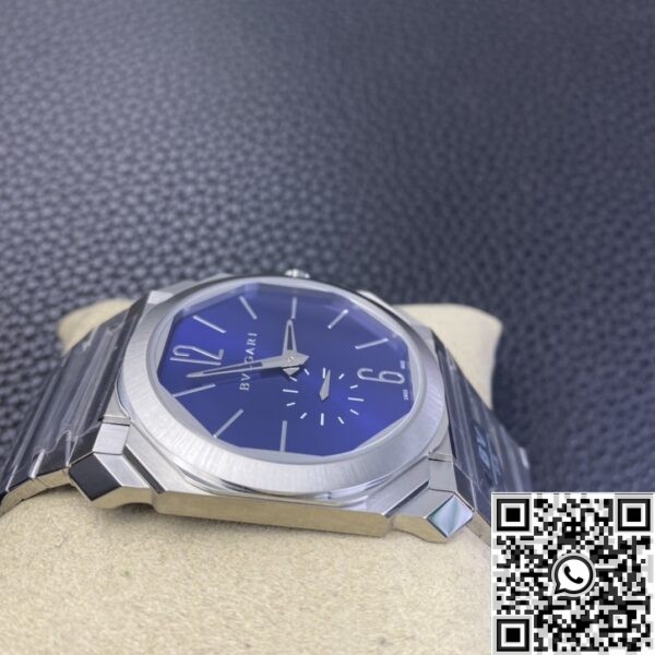 Bvlgari Fake - BV Factory Octo Finissimo 103431 Blue Dial