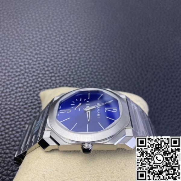 Bvlgari Fake - BV Factory Octo Finissimo 103431 Blue Dial