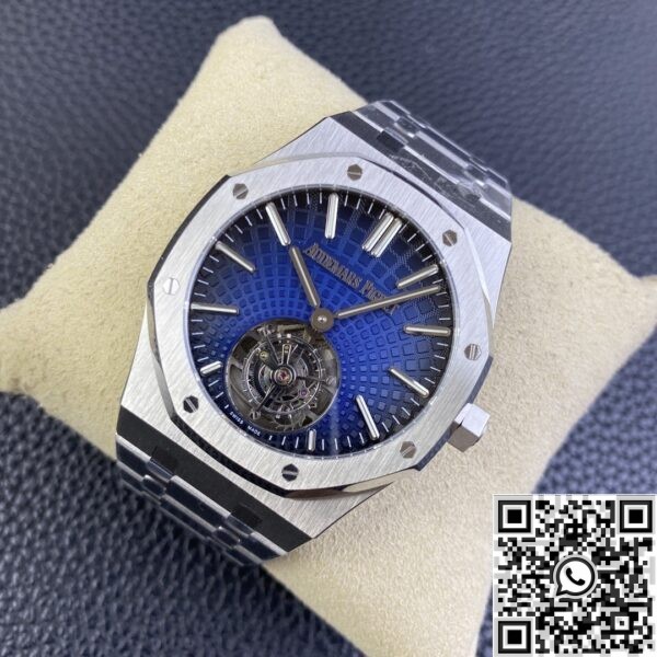 Replica Audemars Piguet Watches - Royal Oak Blue Dial Tourbillon