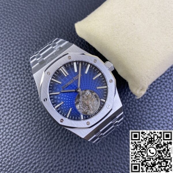 Replica Audemars Piguet Watches - Royal Oak Blue Dial Tourbillon